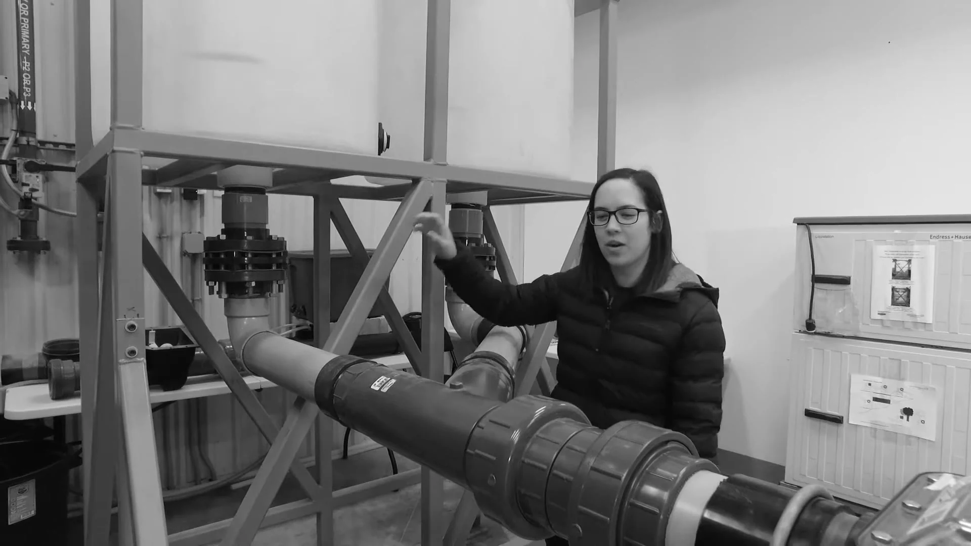 Frame from ICLR Basement Flooding. The frame is one of ten cut from the two films; no description of what it shows is on record.