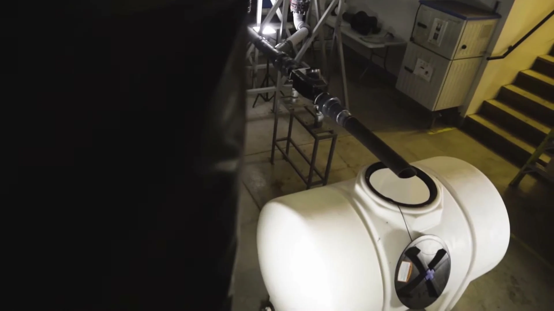 Frame from ICLR Basement Flooding. The frame is one of ten cut from the two films; no description of what it shows is on record.