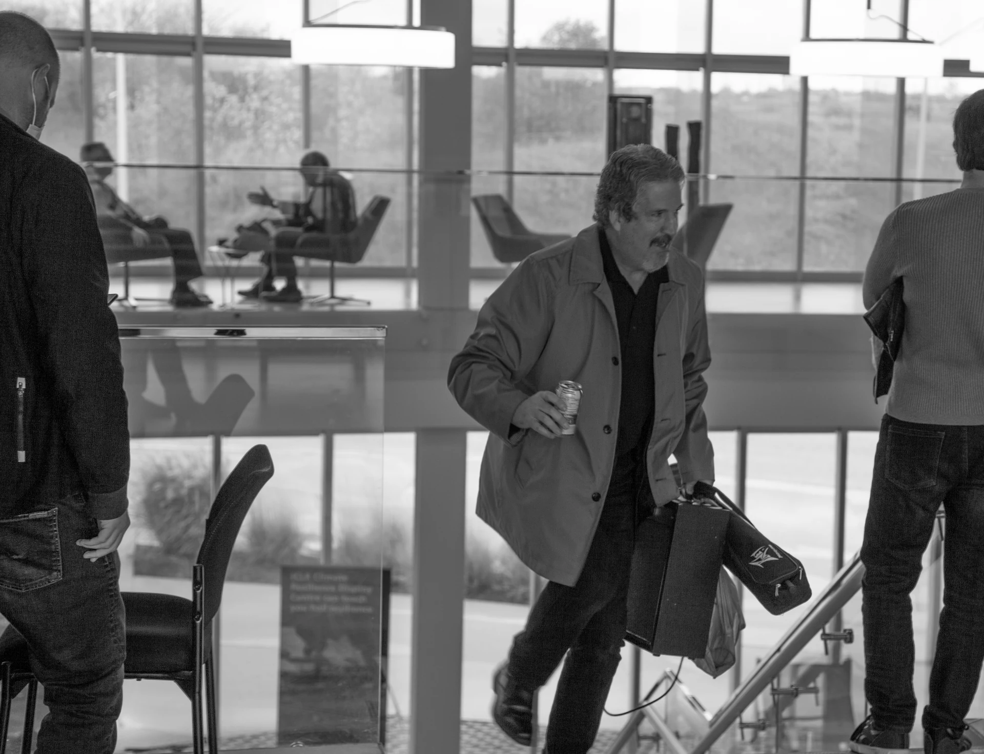 Photographed by our crew at ICLR's 25th anniversary conference, Western University. No description of what the picture shows is on record.